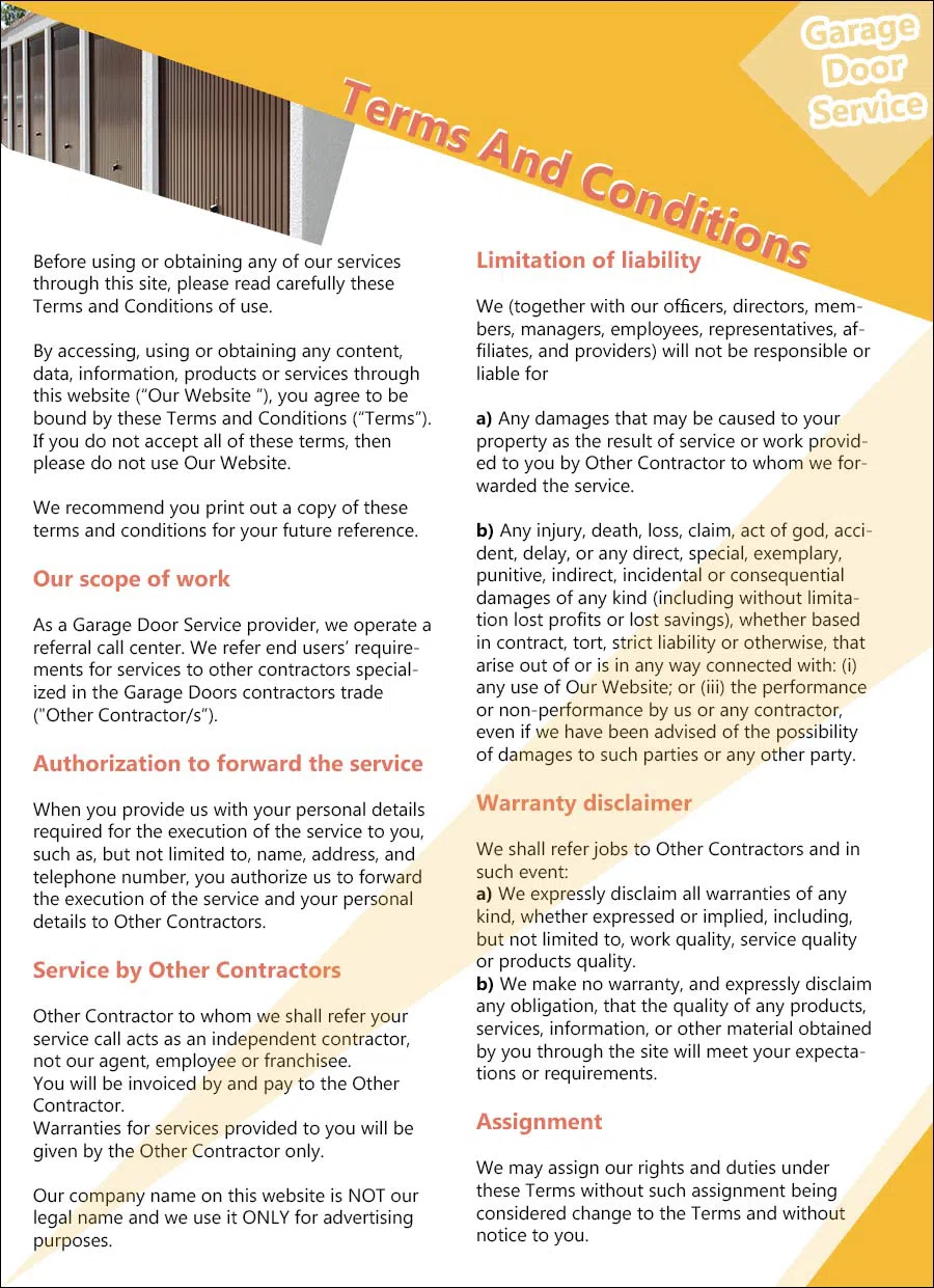 Community Garage Door Repair Service Eldina, MN 612-601-0171